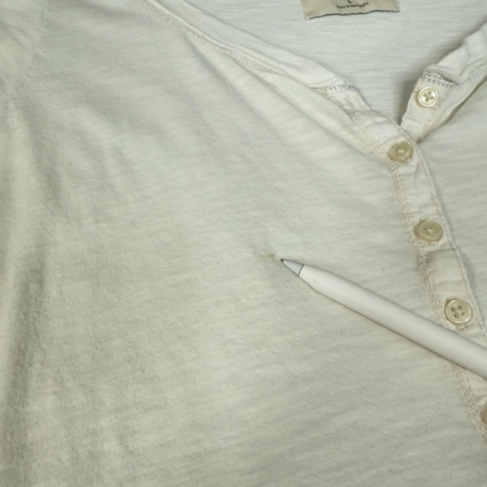 Y2K Abercrombie Large Layer Henley Fitted Tee Shirt Top Bella Swan Elena Gilbert - Picture 11 of 11